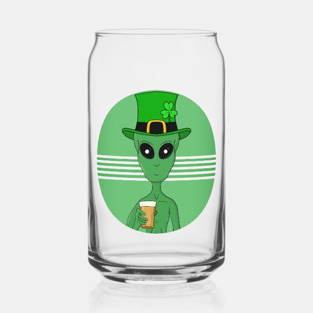 Vaso Con Forma De Lata Un extranjero de St. Patrick (Anverso)