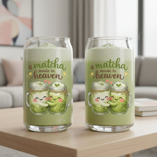 Vaso Con Forma De Lata Un Matcha Hecho en el Cielo Monada Divertido Juego