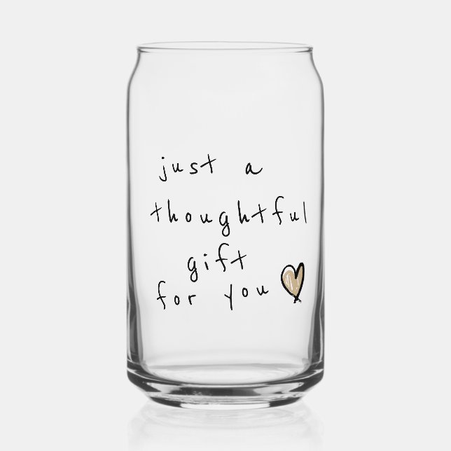 Vaso Con Forma De Lata Un regalo divertido para ti (Anverso)