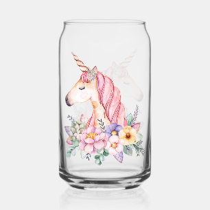 Vaso Con Forma De Lata Unicornio