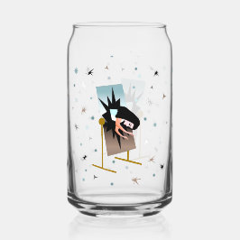 Vaso Con Forma De Lata Uno de esos días puede vidrio