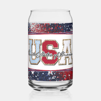 VASO CON FORMA DE LATA USA