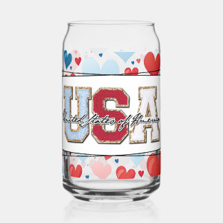 VASO CON FORMA DE LATA USA