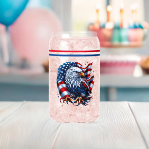 Vaso Con Forma De Lata USA Can Glass