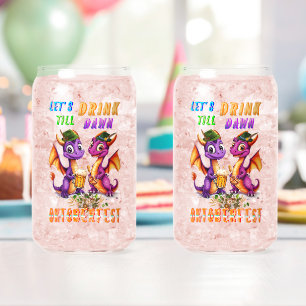 Vaso Con Forma De Lata Vamos a beber hasta el amanecer Oktoberfest con ac