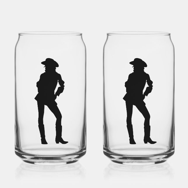 Vaso Con Forma De Lata Vaquera (Anverso)