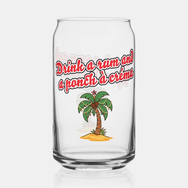 Vaso Con Forma De Lata Vaso de Bebida Clásica de Navidad Trini (Anverso)