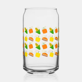 Vaso Con Forma De Lata Vaso de cena de Acción de Gracias Decoración de Ac