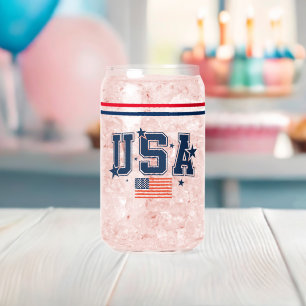 Vaso Con Forma De Lata Vaso de estilo lata USA