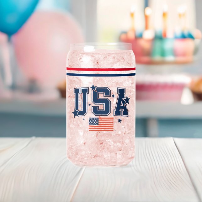 Vaso Con Forma De Lata Vaso de estilo lata USA (Insitu (Baby Shower))