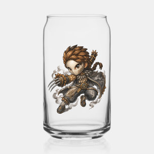 Vaso Con Forma De Lata Vaso de lata ahumado Brew Fighter
