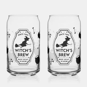 Vaso Con Forma De Lata Vaso de lata de cerveza con estética de bruja espe