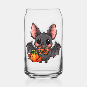 Vaso Con Forma De Lata Vaso de lata de Halloween de murciélago lindo y ca