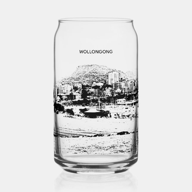 Vaso Con Forma De Lata Vaso de lata impreso 16 onzas (Anverso)