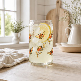 Vaso Con Forma De Lata Vaso de lata mariquita | Vajilla para bebidas con