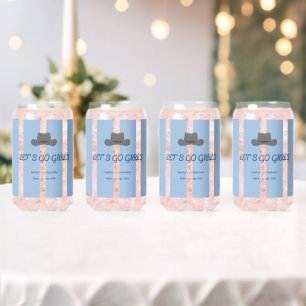 Vaso Con Forma De Lata Vaso de lata personalizado para despedida de solte
