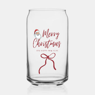 Vaso Con Forma De Lata Vaso de Navidad Personalizado para Lata - Fiesta D