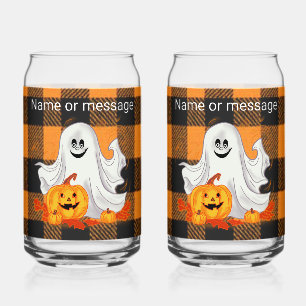 Vaso Con Forma De Lata Vaso de refresco fantasma
