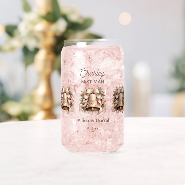 Vaso Con Forma De Lata Vaso de soda para el padrino (Insitu (Boda))