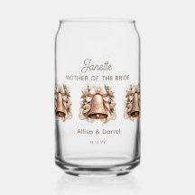 Vaso de soda para la madre de la novia