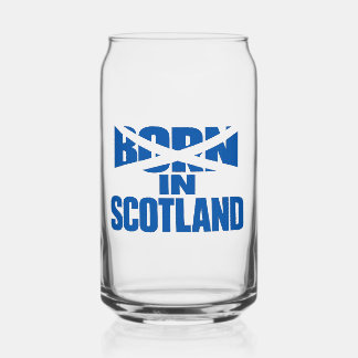 Vaso Con Forma De Lata Vaso de vidrio Born In Scotland