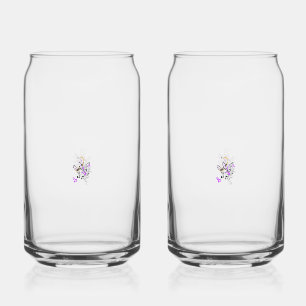 Vaso Con Forma De Lata Vector de tatuaje de hadas de mariposa - Arte flor