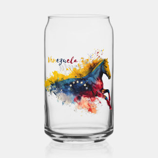 Vaso Con Forma De Lata Venezuela | Orgullo Venezolano
