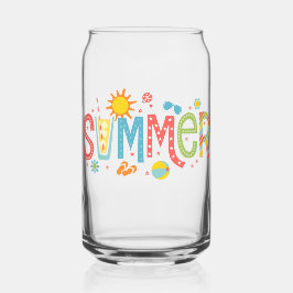 Vaso Con Forma De Lata verano