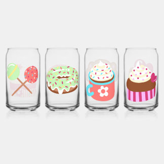 Vaso Con Forma De Lata Verres gourmandises