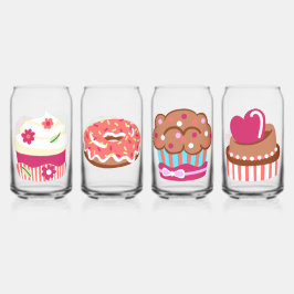 Vaso Con Forma De Lata Verres gourmandises