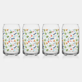 Vaso Con Forma De Lata Vida de campamento