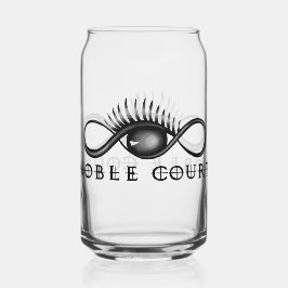 Vaso Con Forma De Lata Vidrio