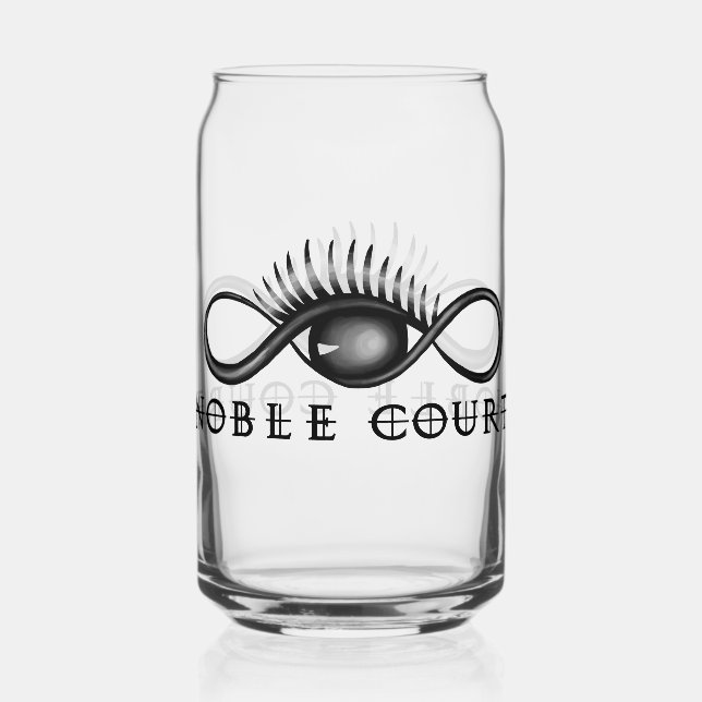 Vaso Con Forma De Lata Vidrio (Anverso)