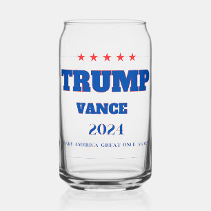 Vaso Con Forma De Lata Vidrio de lata impreso