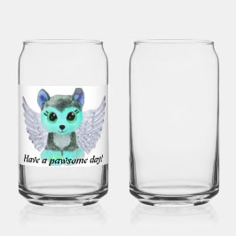 Vaso Con Forma De Lata ¡Vidrio de zafiro!