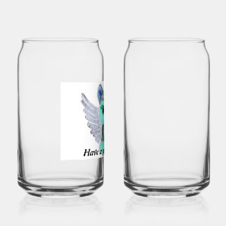 Vaso Con Forma De Lata ¡Vidrio de zafiro!