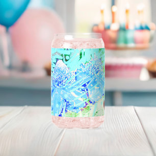 Vaso Con Forma De Lata Vidrio fresco para beber en el club de mujeres