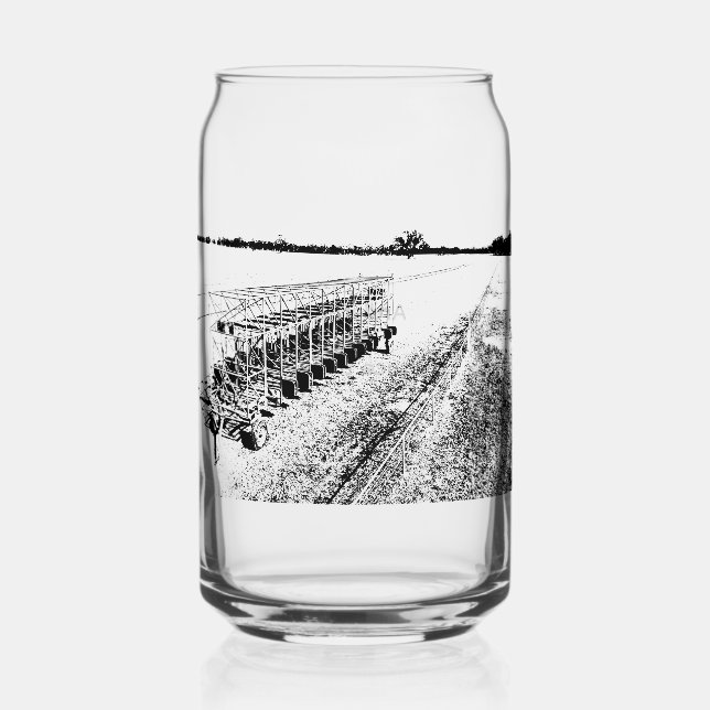 Vaso Con Forma De Lata Vidrio impreso (Anverso)