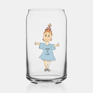 Vaso Con Forma De Lata Vidrio Nat para beber de Froggie en mi perro