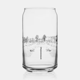 Vaso Con Forma De Lata Vidrio puede beber