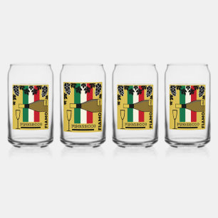 Vaso Con Forma De Lata Vino espumoso de Prosecco