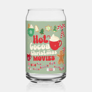 Vaso Con Forma De Lata Vintage Christmas