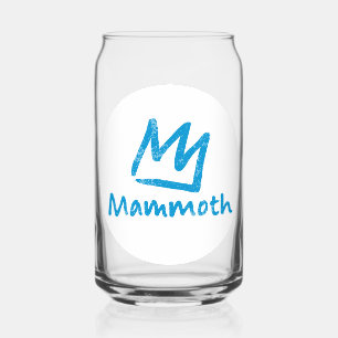 Vaso Con Forma De Lata Vintage Mammoth Mountain Ski Area en California