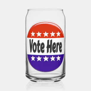 Vaso Con Forma De Lata Votar Aquí