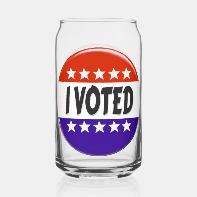 Vaso Con Forma De Lata Voté (Anverso)