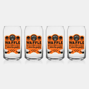 Vaso Con Forma De Lata Waffles de Francia