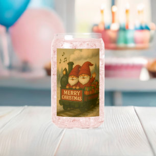 Vaso Con Forma De Lata Whimsical Jolly Gnomes Musical Express