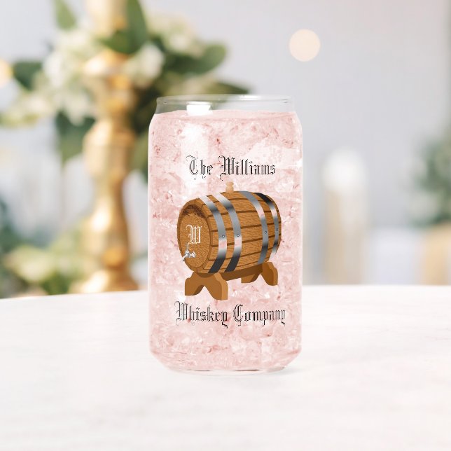 Vaso Con Forma De Lata Whiskey (Insitu (Boda))