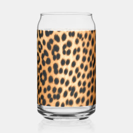 Vaso Con Forma De Lata Wild Leopard Energy – Bold Animal Print Fashion