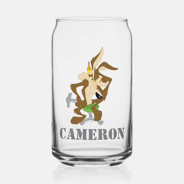 Vaso Con Forma De Lata WILE E. COYOTE™ Planning (Anverso)